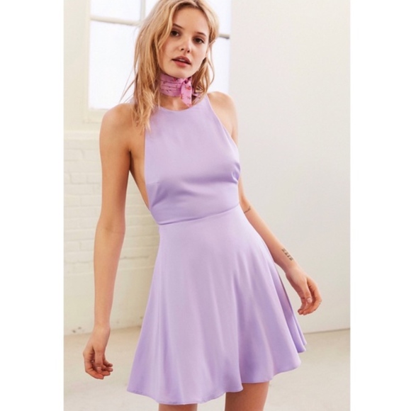 silence + noise Dresses & Skirts - NWT Silence + Noise Lilac Mckayla Fit+Flare Dress